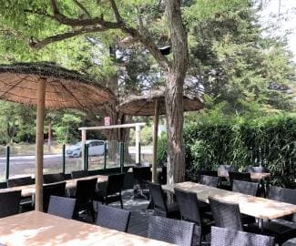 Terrasse ombrag�e